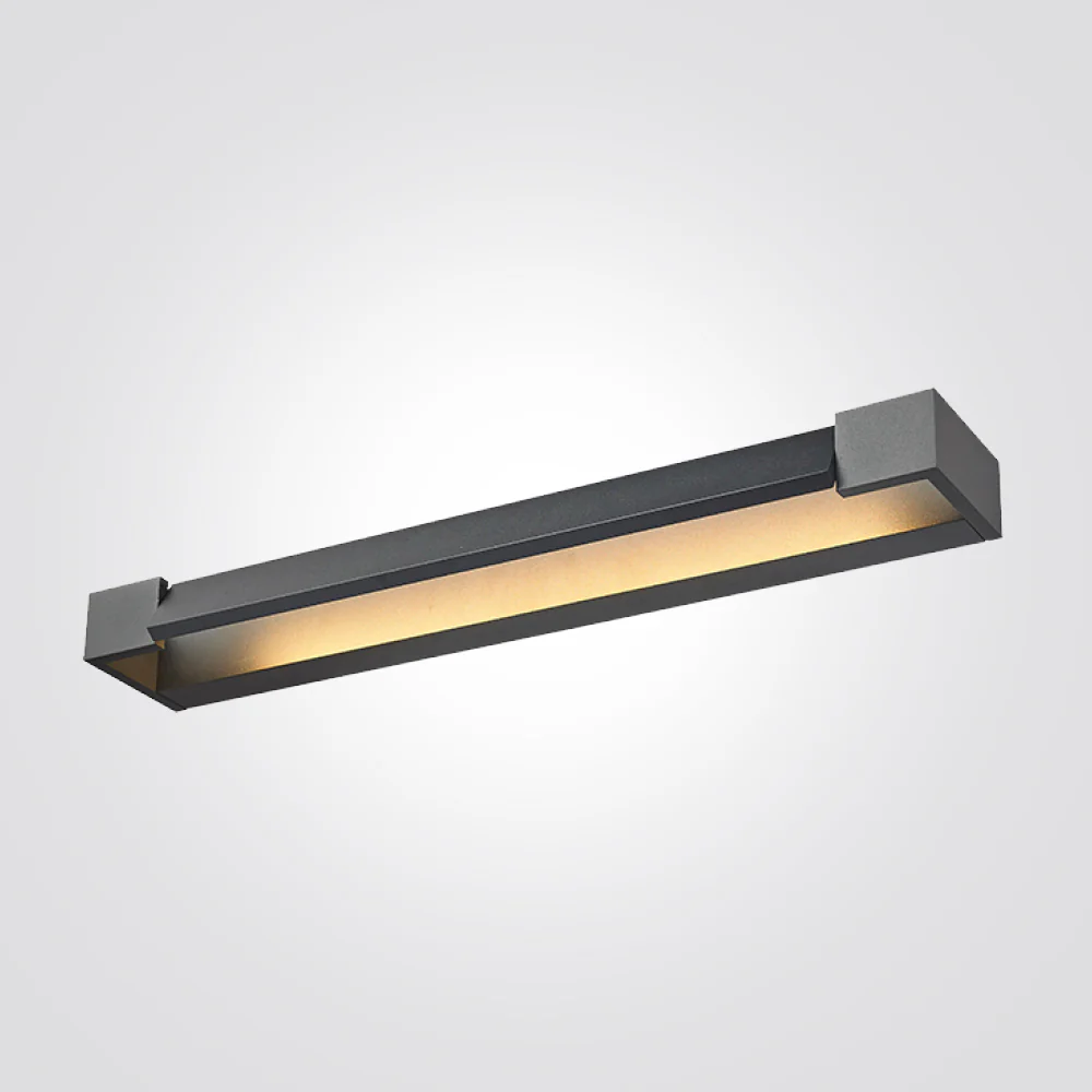 מנורת קיר רון | שחור| פליז| לבן| 30| 60|90 | ס"מ – תמונה 7