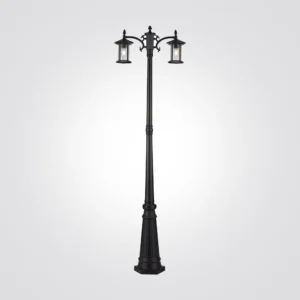 עמוד תאורה חוץ לגינה זוגי קיין | 200 ס"מ